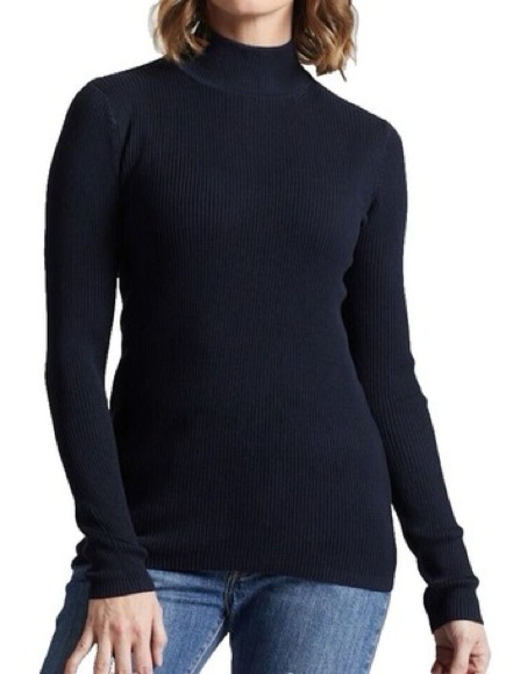 Style & Co Black Turtleneck Sweater